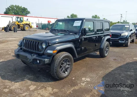 2024 Jeep Wrangler Sport из США, поврежденный, VIN 1C4PJXDG6RW369077